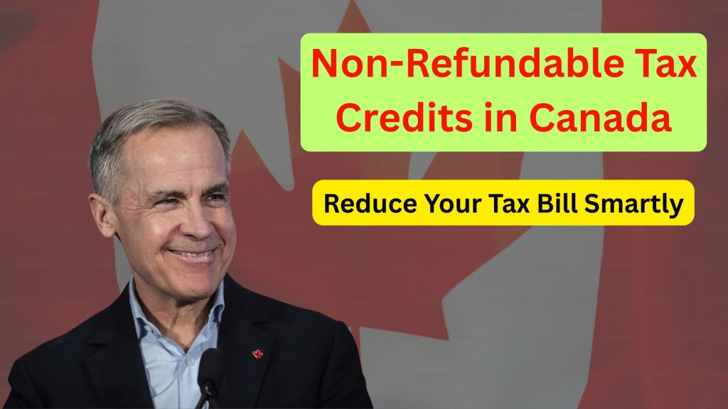 Non-Refundable Tax Credits in Canada