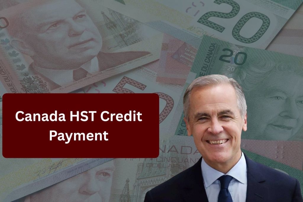 Canada HST Credit Payment