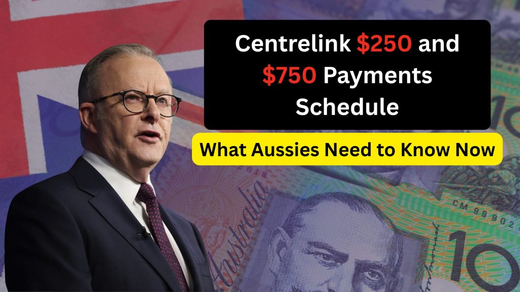 Centrelink $250 and $750 Payments Schedule