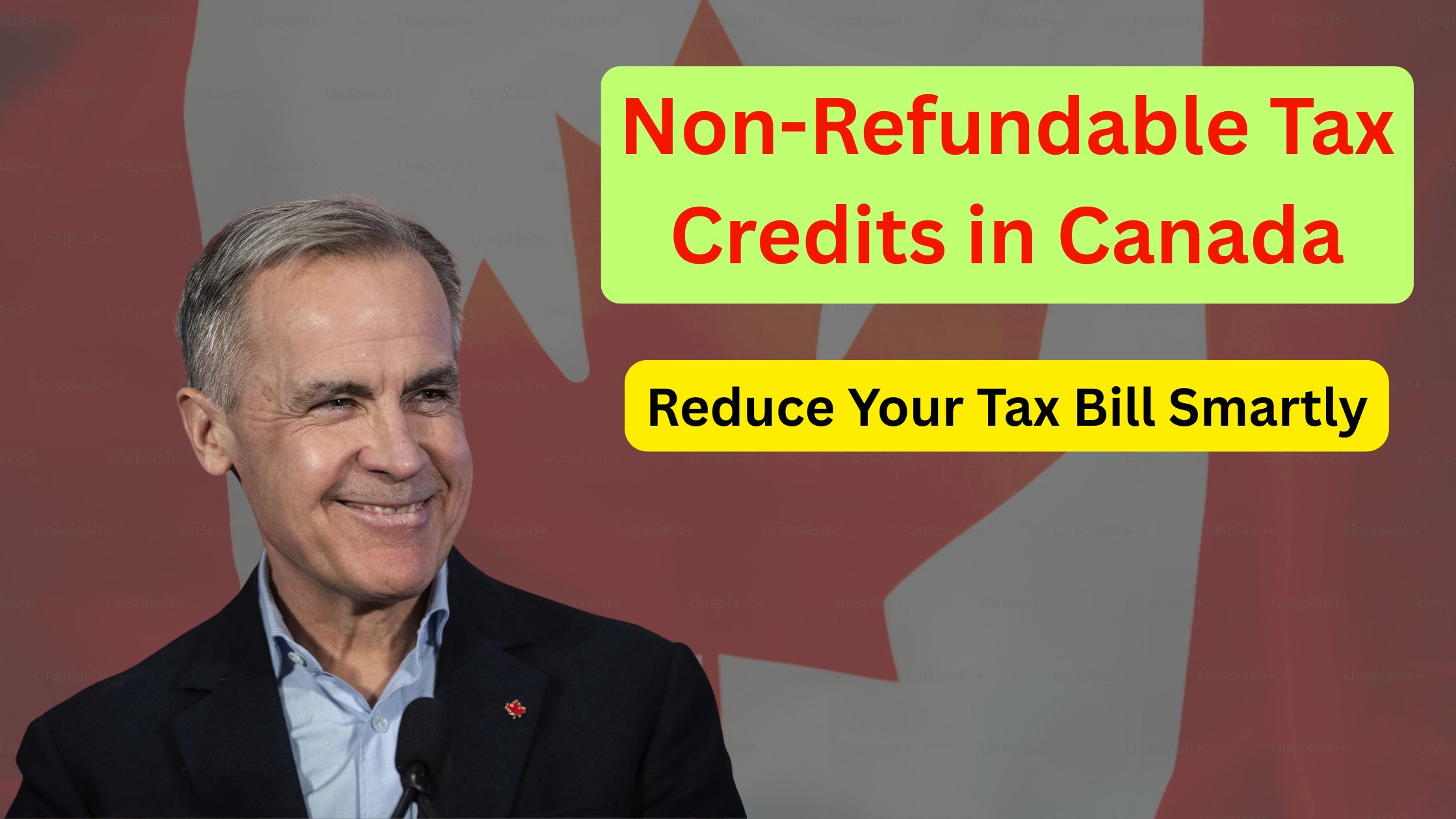 Non-Refundable Tax Credits in Canada