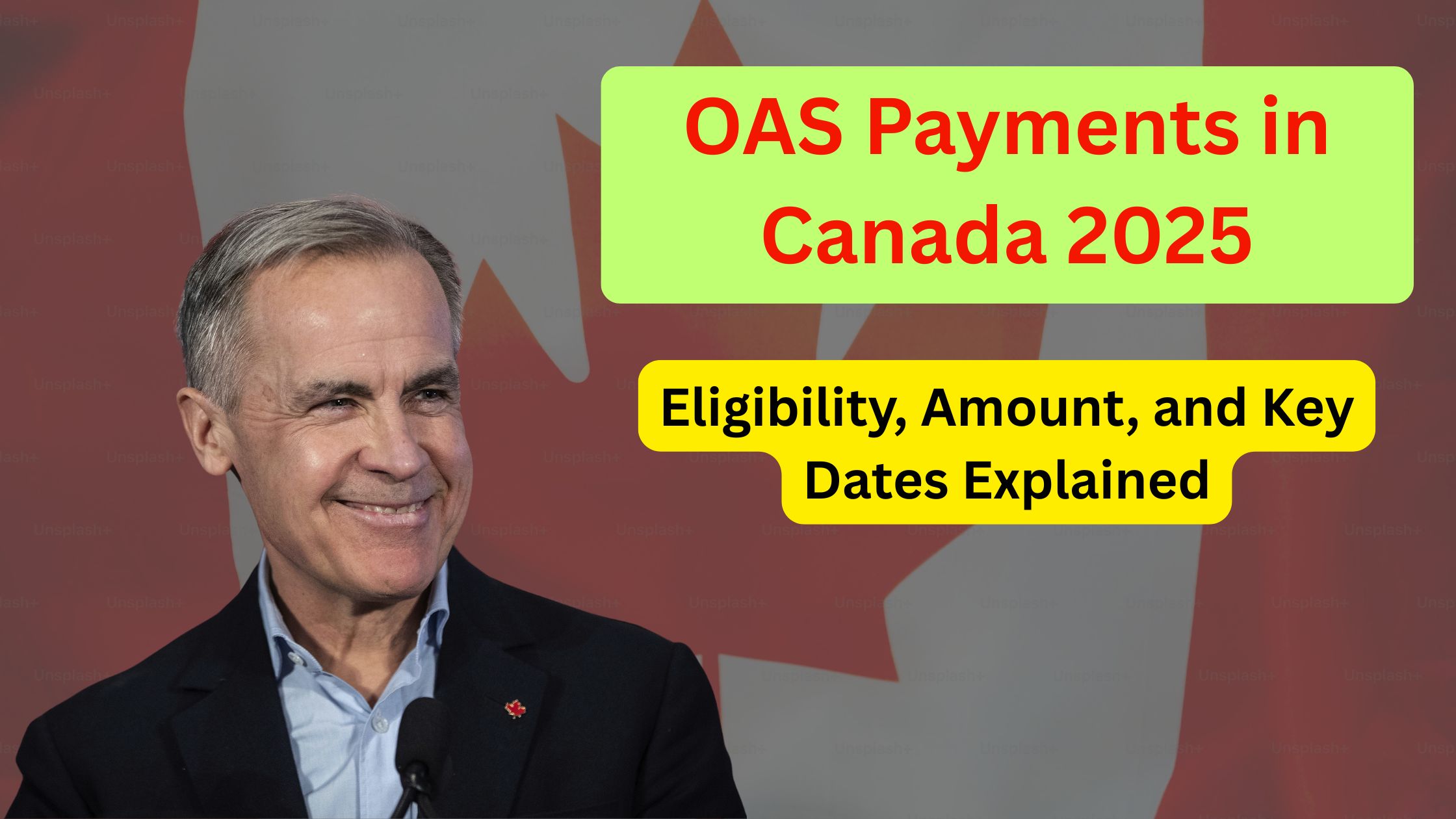 OAS Payments in Canada 2025